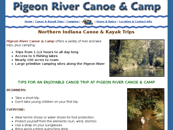 www.pigeonrivercanoeandcamp.com