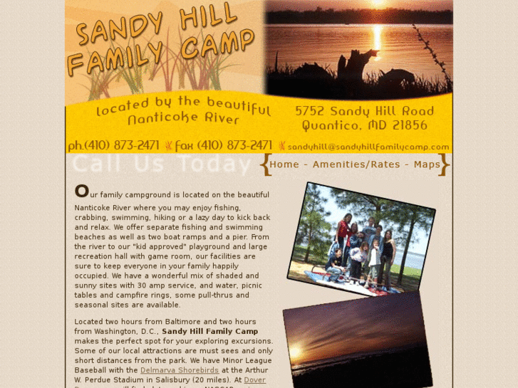 www.sandyhillfamilycamp.com