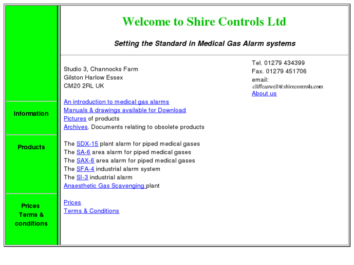 www.shirecontrols.com