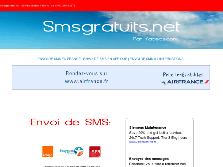 www.smsgratuits.net