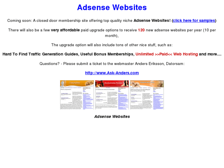 www.adsensewebsites.biz