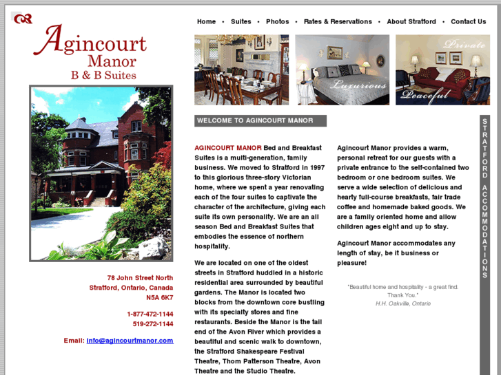 www.agincourtmanor.com