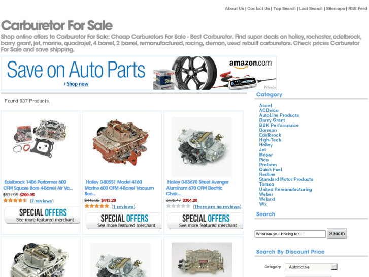 www.carburetorforsale.com