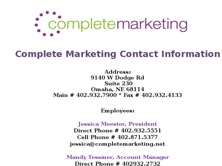 www.completemarketing.net