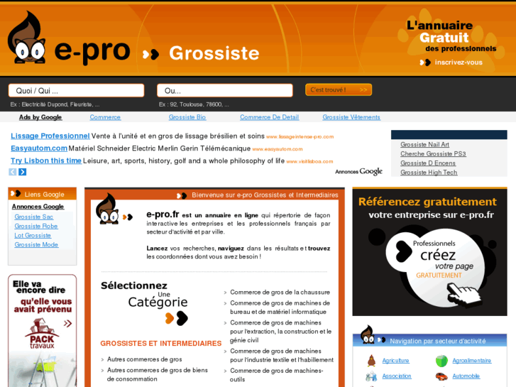 www.e-pro-grossiste.fr