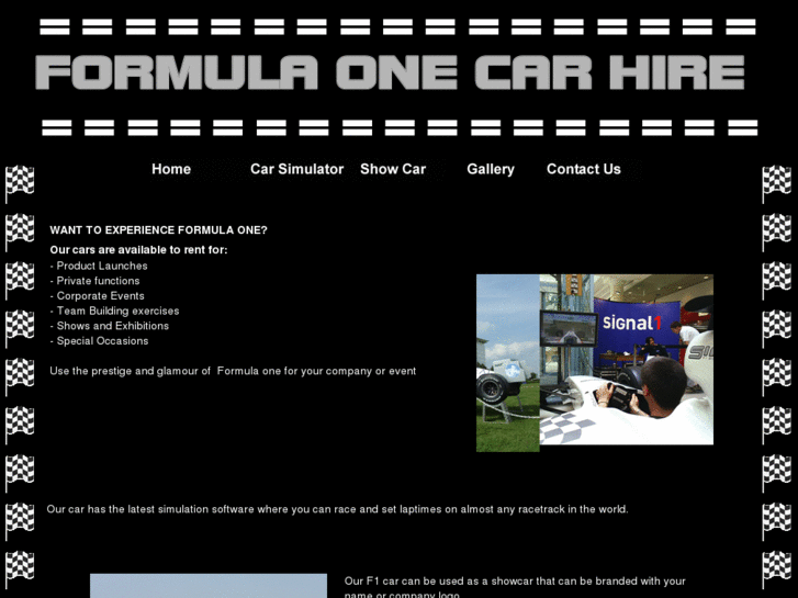 www.formulaonecarhire.com