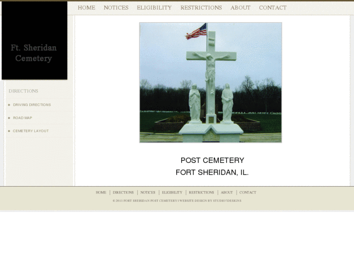 www.fortsheridancemetery.com