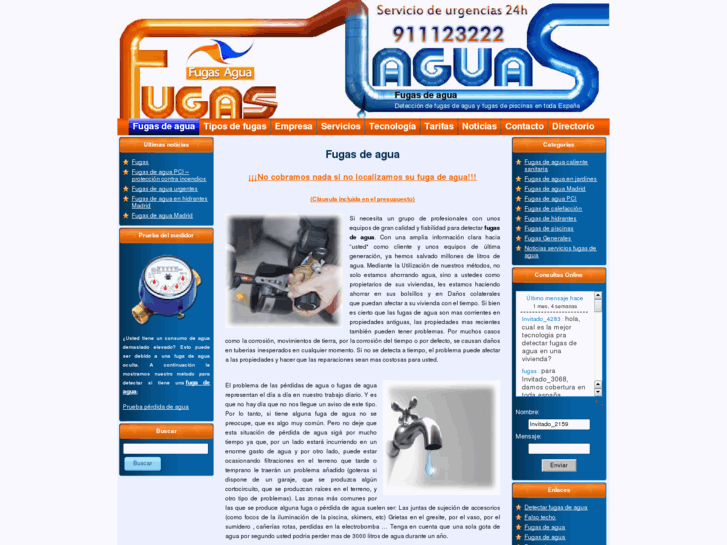 www.fugasdeaguas.es