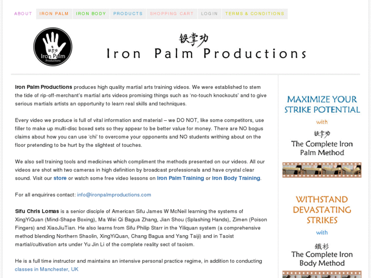 www.ironpalmproductions.com