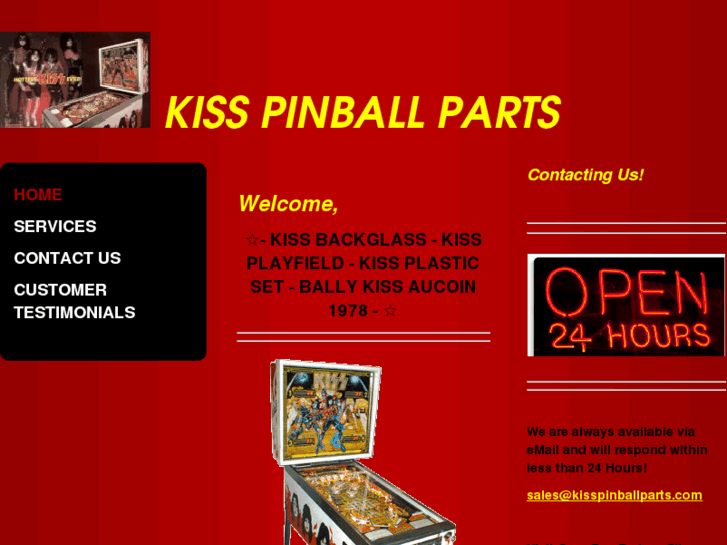 www.kisspinballparts.com