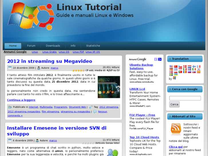 www.linuxtutorial.it