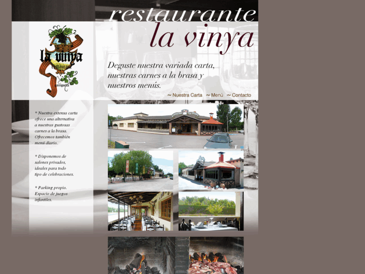 www.restaurantelavinya.com