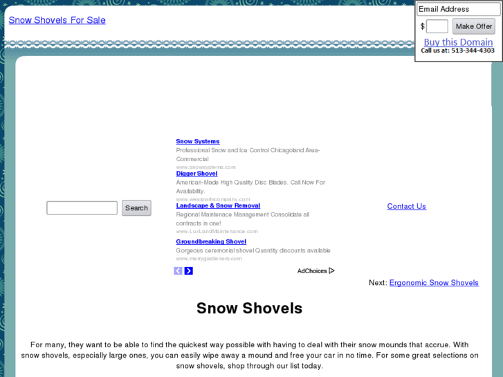 www.snowshovelsforsale.com