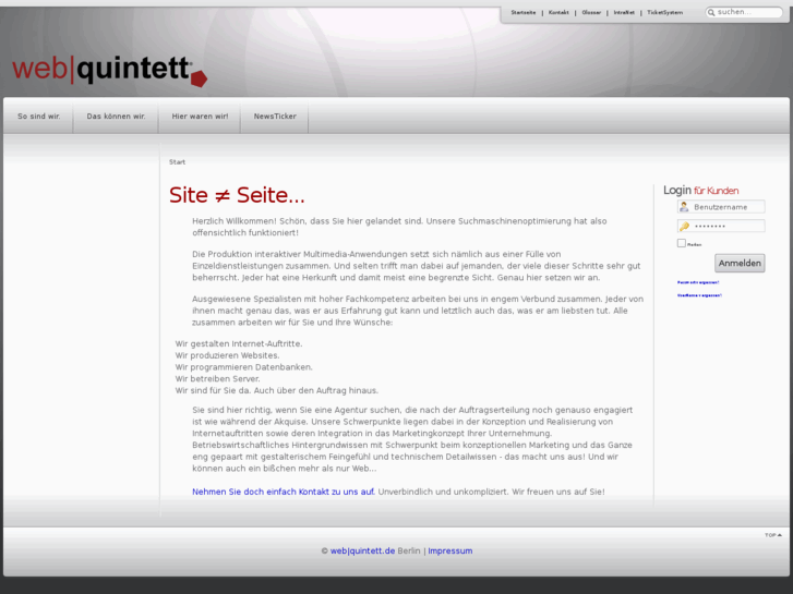 www.web-quintett.de