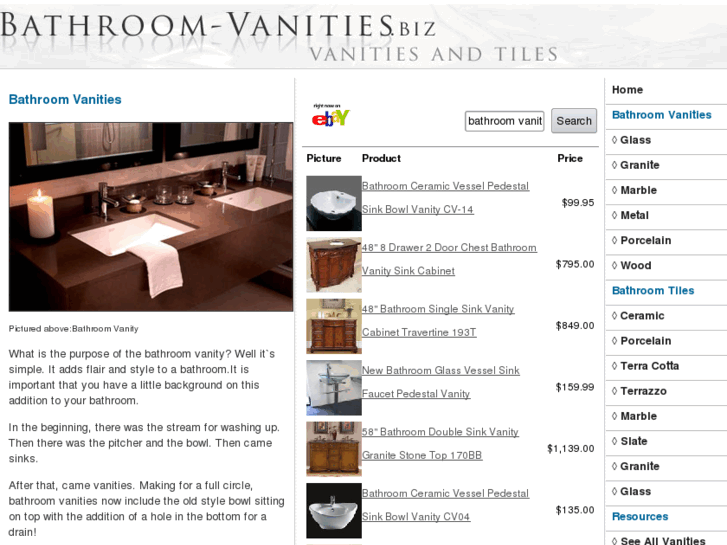 www.bathroom-vanities.biz