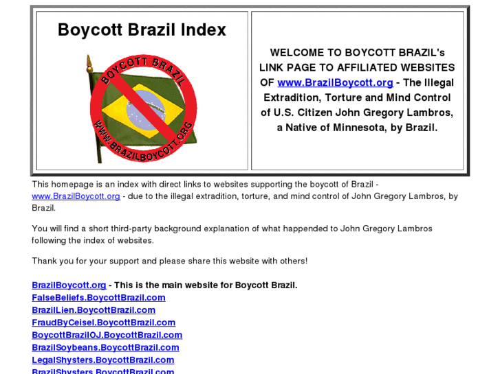 www.boycottbrazil.com