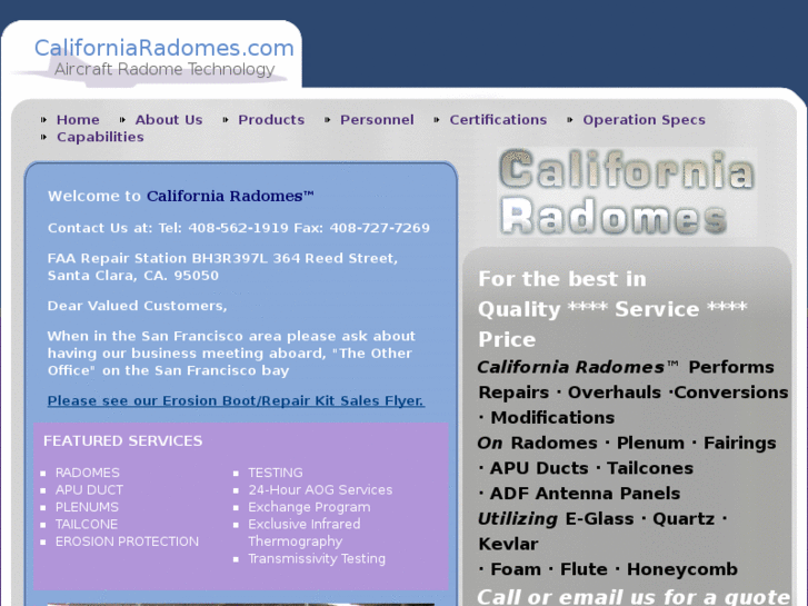 www.californiaradomes.com