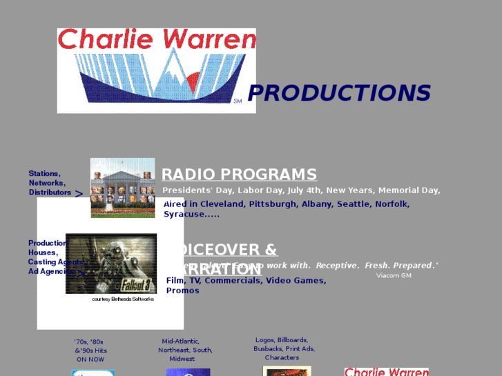 www.charliewarrenproductions.com