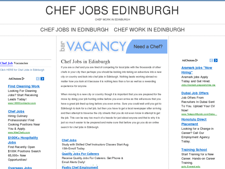 www.chefjobsedinburgh.com