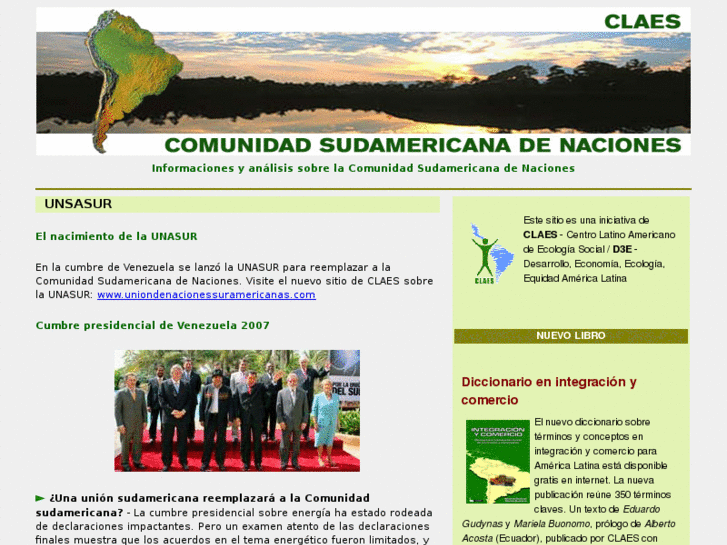 www.comunidadsudamericana.com