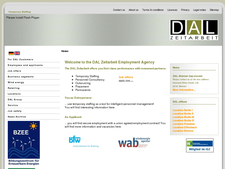 www.dal-zeitarbeit.com