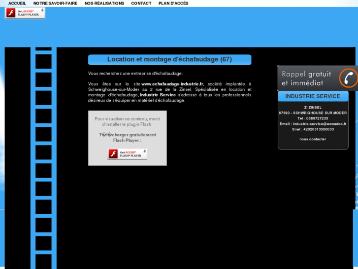 www.echafaudage-industrie-service.com