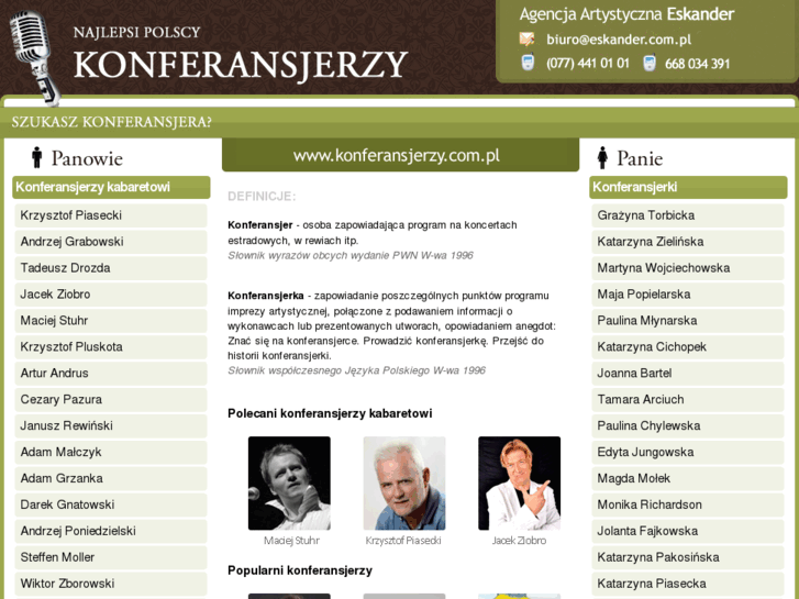 www.konferansjerzy.com.pl