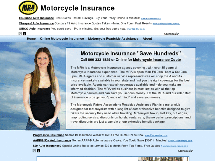 www.motorcycleinsurancenorthcarolina.net
