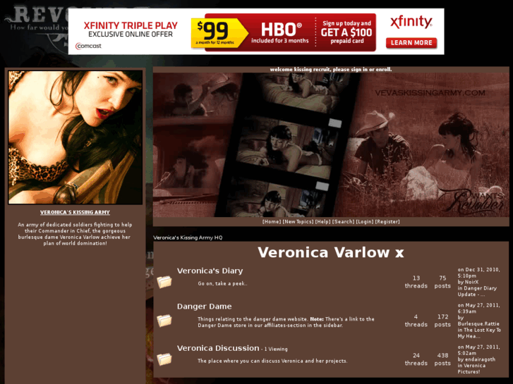 www.veronicaskissingarmy.com