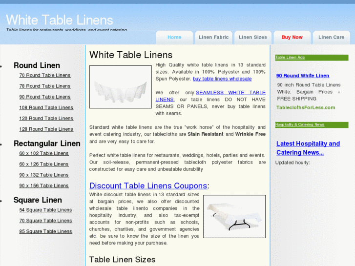 www.whitetablelinens.com