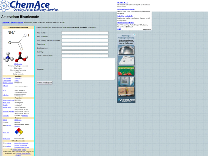 www.ammoniumbicarbonate.net