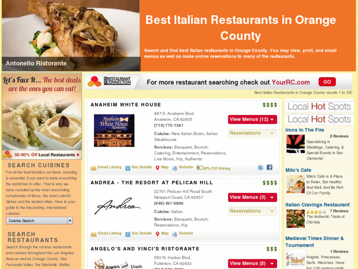 www.bestitalianrestaurantsinorangecounty.com