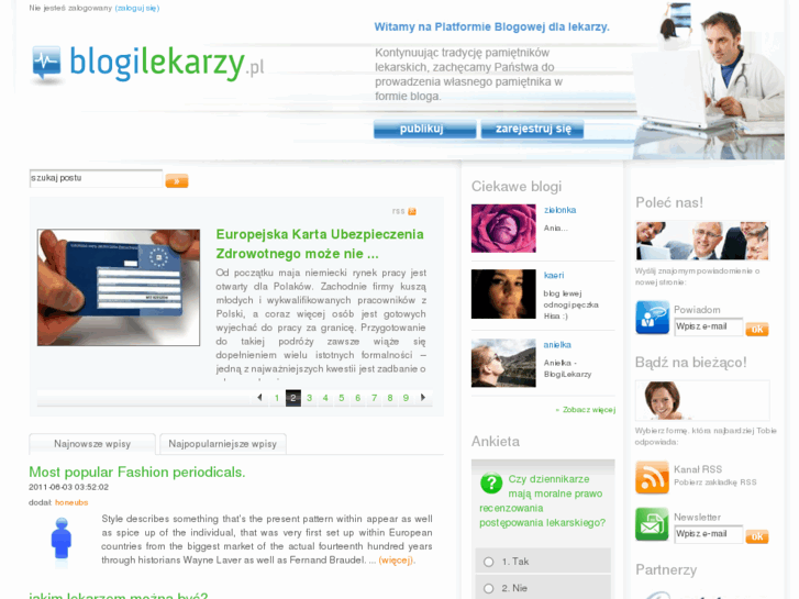 www.blogilekarzy.pl