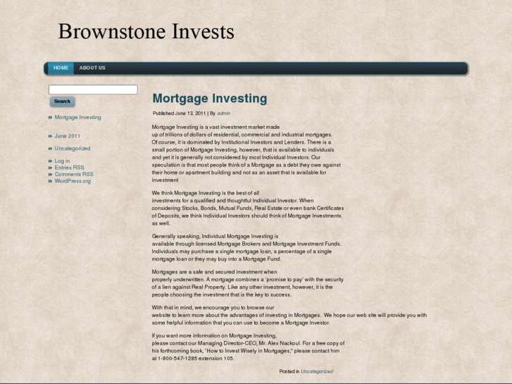 www.brownstoneinvests.com