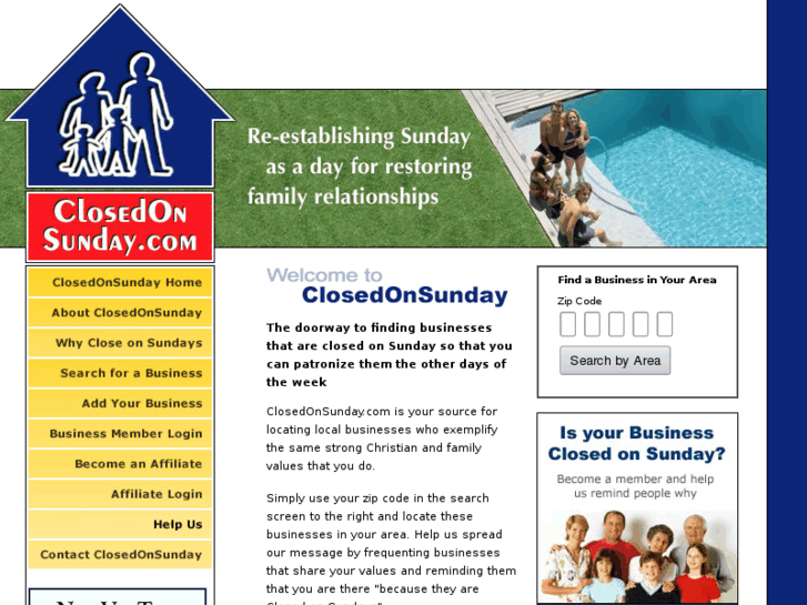 www.closedonsunday.com