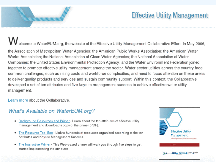 www.effectiveutilitymanagement.org