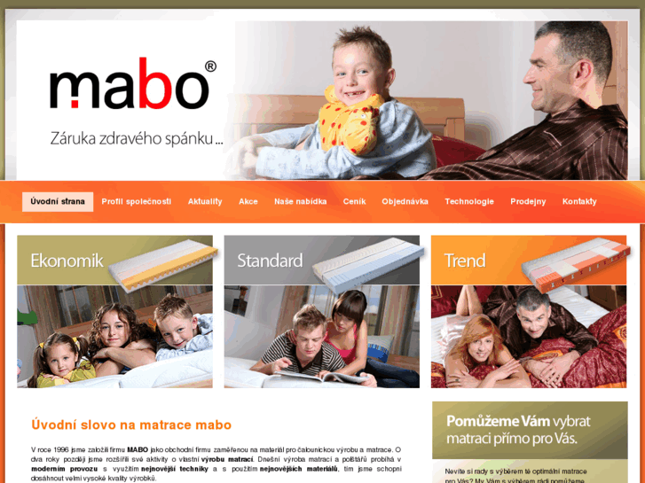 www.mabo-matrace.cz