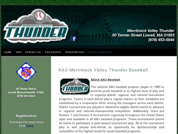 www.merrimackvalleythunderbaseball.com