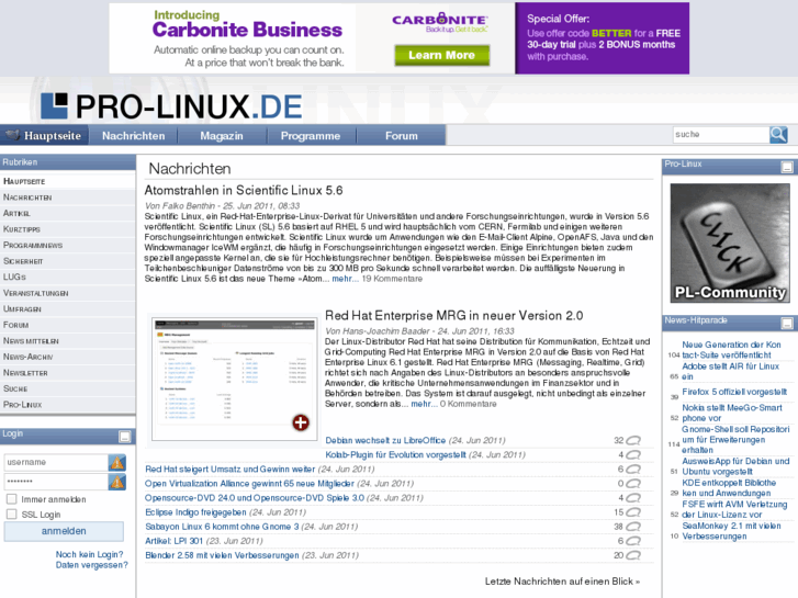 www.pro-linux.de