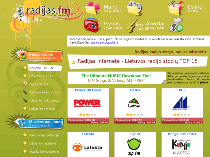 www.radijas.fm