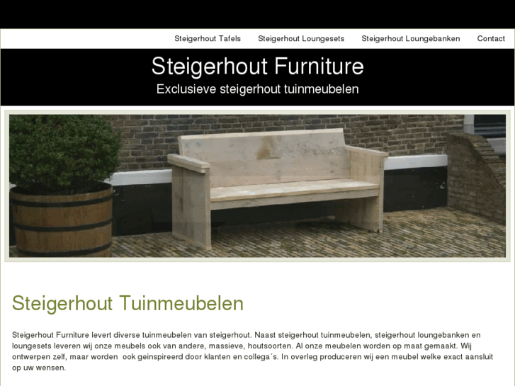 www.steigerhout-tuinmeubelen.com