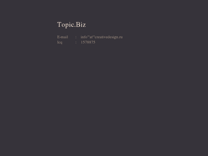 www.topic.biz