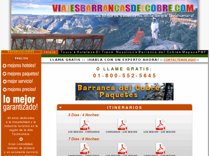www.vacacionesbarrancadelcobre.com