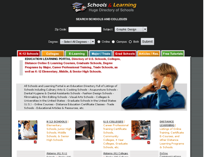 www.allschoolsandlearning.com