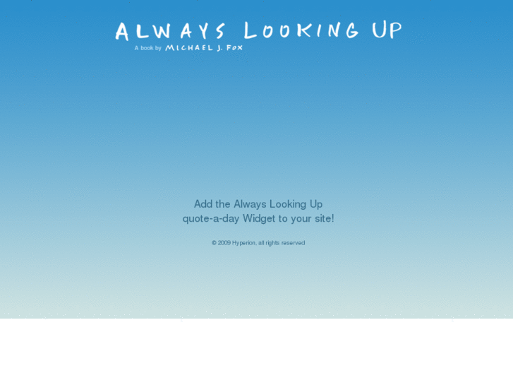 www.alwayslookingup.com