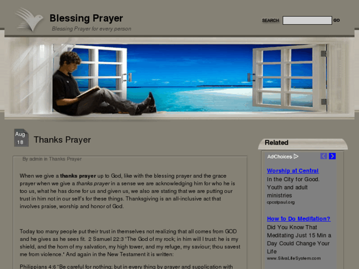 www.blessingprayer.net