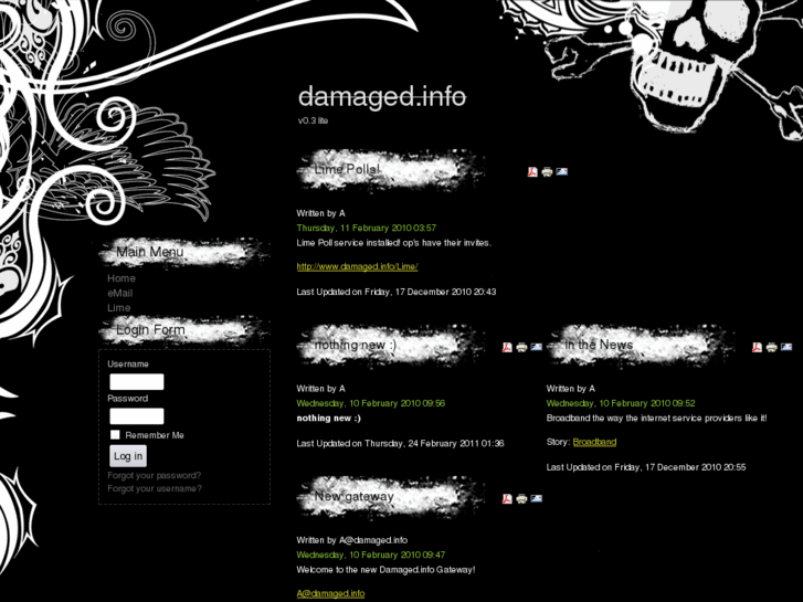 www.damaged.info