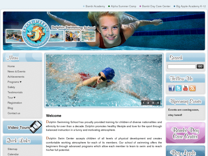 www.dolphinswimmingschool.com