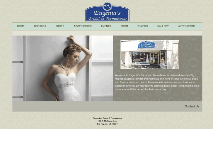 www.eugeniasbridal.com