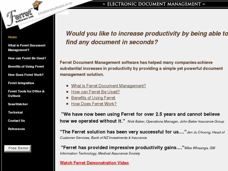 www.ferretsoftware.com